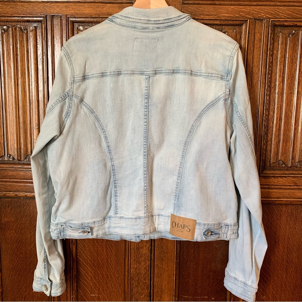 Chaps Classic Jean Jacket - Picture 7 of 7